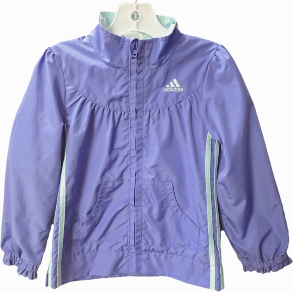 Girls Adidas Windbreaker Jacket